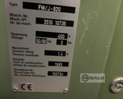 Maschine: KUPER FW/J920 Furnierzusammensetzmaschinen