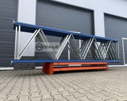 Maschine: ARESTANT AS Regallänge: 19,85 lfm. Palettenregale