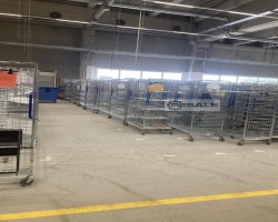 Maschine: WANZL KT3 1297 + KT3 1713 Kommissionierwagen