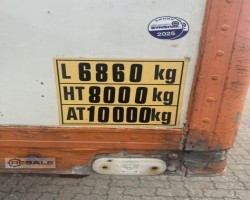 Maschine: WEKA WABCO Anhänger 18.000 kg