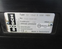 Maschine: BUSCH SV 1040 B 000 INXX KOMPRESSOR