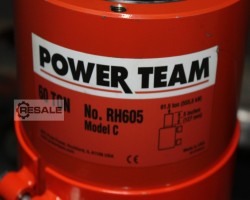 Maschine: POWER TEAM RH 605 Modell C Teilen Hydraulik Hohlkolbenzylinder
