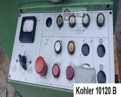 Maschine: KOHLER 10 120 B Blechrichtmaschinen