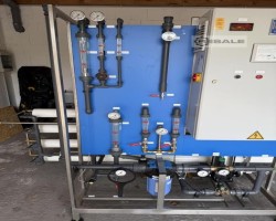 Maschine: TEMPEL + SCHOLZ UP2200 + Sensotrol 320 Reinstwasser -und Enthärtungsanlage