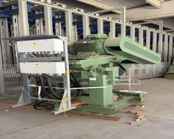 Maschine: HOLTEC DUO 1100 - 600 Kombi-Rundholzkappsäge