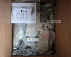 Maschine: CAB HERMES+ 4R/600-3 + 4014R-300 Etikettendrucker