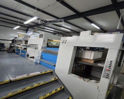 Maschine: IBERICA JRK105 Flatbed die cutter with blanking