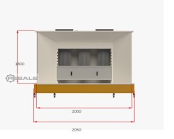 Maschine: ROMER KPO-2-L Pulverbeschichtungsanlagen