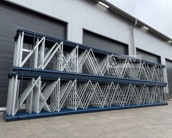 Maschine: POLYPAL STOCKPAL 8.000 x 1.100 mm / SKMO5225P Palettenregalständer Regalständer Ständer Regal