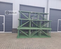 Maschine: SSI SCHäFER PR400 4.020x950 mm / U120x60x4mm Palettenregalständer Regalständer Palettenregal