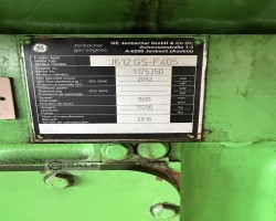 Maschine: JENBACHER JMS 612 Gasmotoren