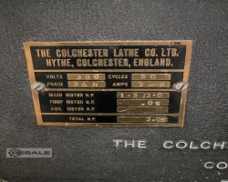 Maschine: D+E Colchester Student