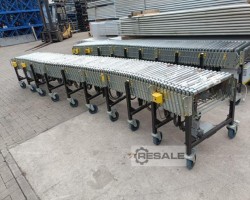 Maschine: HARMONICA 61 cm Uni-XU Scherenrollenbahn – ausziehbar, flexibel