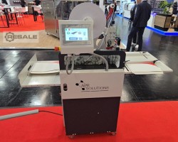 Maschine: APR SOLUTIONS Mini Athos halbautomatische Klebeband Aufspendemaschine
