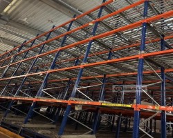 Maschine: SAAR LAGERTECHNIK Durchlaufregal Palettendurchlaufregale