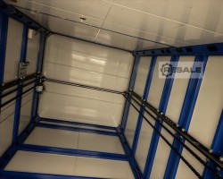 Maschine: GEBHARDT GÜTERAUFZUG CONVER 146 Güteraufzug 2to. mit Rampe