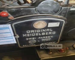 Maschine: HEIDELBERG cylinder SZ 