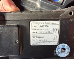 Maschine: DRäGER FG700 Abgas-Messgerät