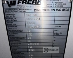Maschine: DEUTZ / MARELLI / 410 KVA Deutz BF 6M Dieselgeneratoren