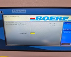Maschine: BOERE Select 1300 PKZ Breitband Hobel-Schleif Aggregat für Schäume