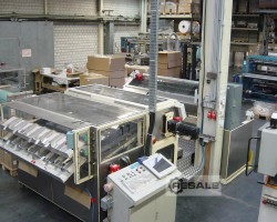 Maschine: SHEETING MACHINE FOR A4 John Doel  1550mm Faltschachtelkartonierer