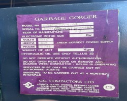 Maschine: GARBAGE GORGER MSK Ballenpressen