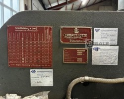 Maschine: LOTZE ZSE 30 Tafelscheren (hydraulisch)