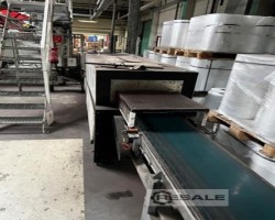 Maschine: MUSTERFIRMA V3 Laminat-Verpackungslinie Verpackungsstraße Packstraße Versandverpackung