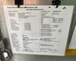 Maschine: TETRA PAK PACKER WRAP-AROUND-PACKER