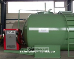Maschine:   Hoftankstelle Stahltank Lagertank doppelwandig