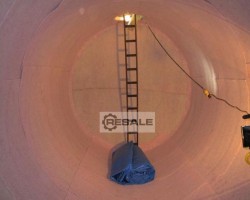 Maschine:   Stahltank mit Kunststoffinnenhülle für AHL / ASL