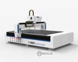 Maschine: CNC-STEP T-Rex Servo-2030 CNC Fräse CNC Portalfräsmaschine Holz Alu