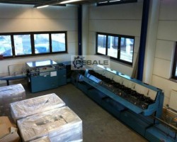 Maschine: AM WOHLENBERG/SHERIDAN WS 455 Sammelhefter mit Anleger und Dreischneider