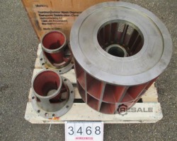 Maschine: NASH #3468 Roto Nash CL100 Vakuumpumpe Rotor