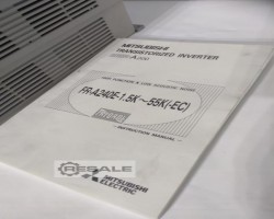 Maschine: MITSUBISHI ELECTRIC Freqrol A200, FR-240-E-15K-EC Frequenzumformer 15 KW