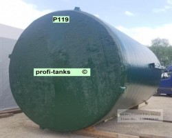 Maschine: FORMOPLAST doppelwandig Eisen(II)Chlorid GF-UP Tank 28.800 L Kunststofftank