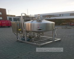 Maschine: APV-SPX VFJ Parasol. Entlufter fur milch, saft, weitere getranken