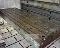 Maschine: SKODA 2pcs 3250 x 1885 x 400 mm Aufspannplatten