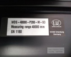 Maschine: HENGSTLER WDS-40000-P200-M-S0 Wegmesssystem