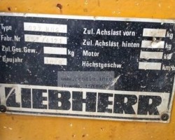 Maschine: LIEBHERR 922 HDS Schreitbagger