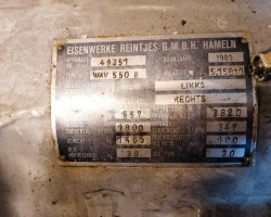 Maschine: EISENWERKE REINTJES WAV 550 B Getriebemotoren