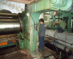 Maschine: FORWARD MACHINERY TAIWAN 4000mm 4 roll PVC  Calender Kalanderlinien