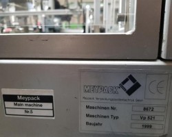 Maschine: MEYPACK Vp 521 Kartoniermaschinen