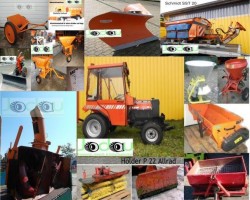 Maschine: HYDROMANN KMV Walzenstreuer 120 EL Schneeräummaschinen