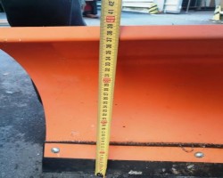 Maschine: BAUER  Schneeschieber