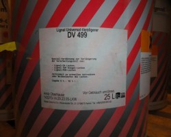 Maschine: CLOU UND HESSE Hesse Una Pur, clou  Acocryl Großposten an Farbe + Lacke