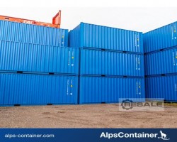 Maschine:  20ft, first trip Seecontainer, Lagercontainer