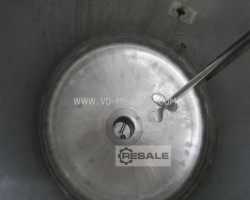 Maschine: APV Double walled with agitator Edelstahlsilos