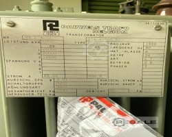 Maschine: ABB SCHEIDT 1000KVA 690V 1000 KVA 20KV-690V Transformator Trafostation