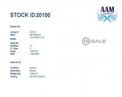 Maschine: MITSUBISHI S12 R MPTA T5 Motoren